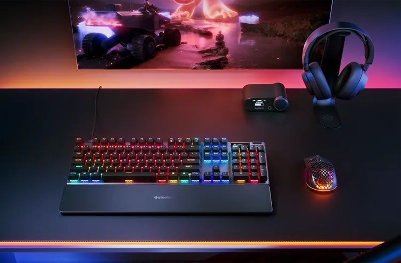 Клавиатуры SteelSeries Apex Pro Gen 3 получили передовые переключатели OmniPoint 3.0 и новый звук клавиш