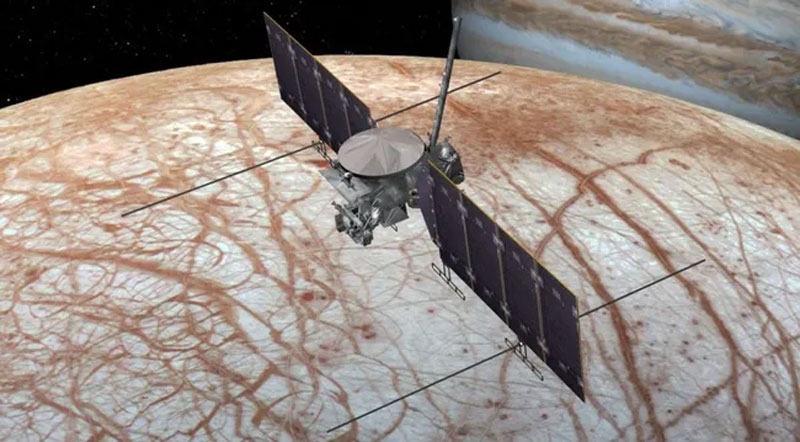 Межпланетная станция NASA Europa Clipper улетела на поиски жизни в  подлёдном океане Европы