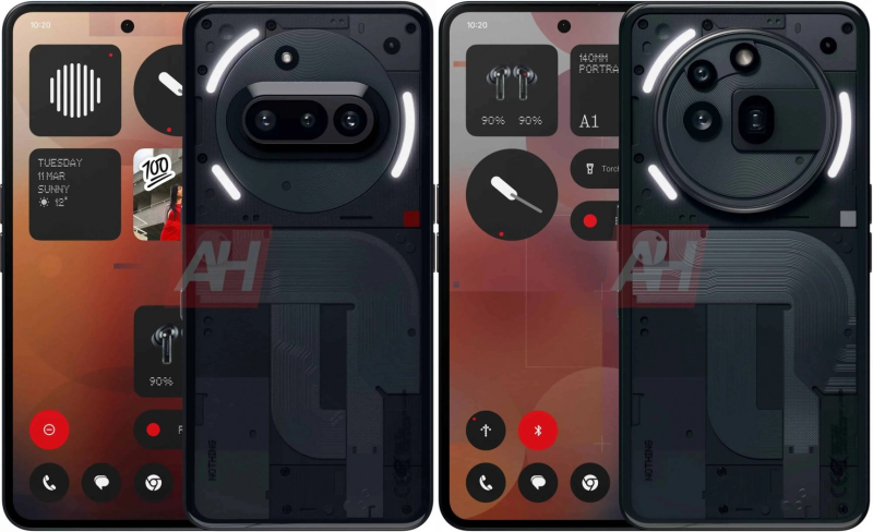 Новая утечка показала Nothing Phone (3a) и Phone (3a) Pro со всех сторон и раскрыла полные характеристики